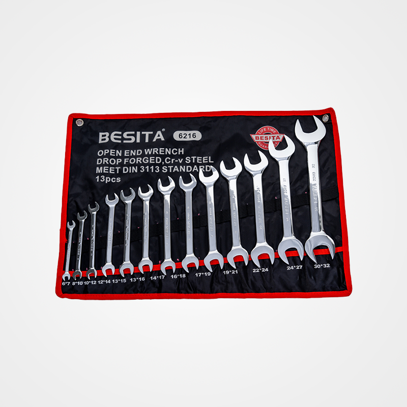 13pcs Metric High Polished Open End Wrench Set 13pcs Metric High Polished Open End Wrench Set